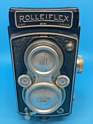 Rolleiflex Drp Drgm Franke & Heideke Compur - Rapid Vintage Camera