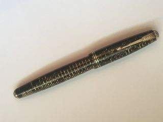 1940 Parker Golden Pearl Vacumatic Double Jeweled Fountain Pen - Sac