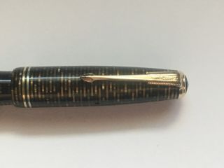 1940 Parker Golden Pearl Vacumatic Double Jeweled Fountain Pen - Sac 3
