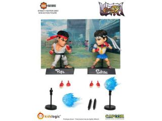 Kids Logic Ryu & Sakura Ultra Street Fighter Iv 4 " Action Figure Set