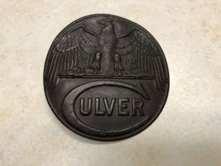 Culver Military Academy Hat Badge - 2 1/2 "