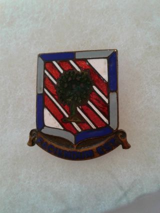 Authentic Wwii Us Army 104th Engineer Regiment Unit Di Dui Insignia Nh