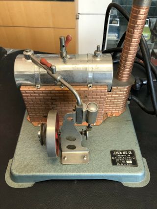 Jensen Mfg.  Co.  - Electrically Heated Steam Engine Style 70 -