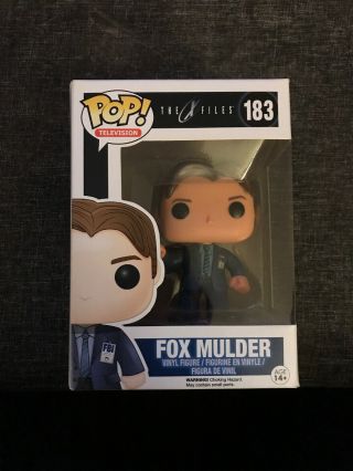 Funko Pop The X - Files Fox Mulder 183 In Hand Ready To Ship