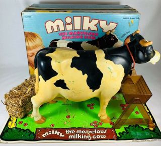 1977 Kenner Milky The Marvelous Milking Cow In The Box