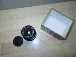 Vintage Nikkor F 35mm F/2.  8 Pc Perspective Control Shift Lens W/half Box Fine