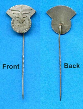 Souvenir Pin From The World Jamboree 1937