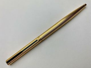 Vintage Dunhill Gemline Gold Filled Ballpoint Pen