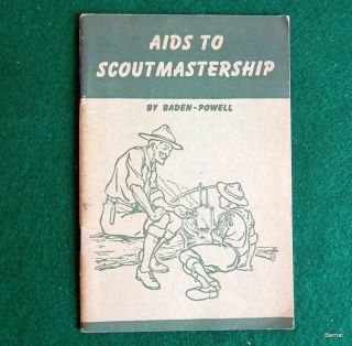 Vintage Boy Scout - 1946 Aids To Scotmastership - Baden - Powell