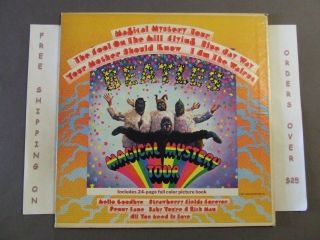 The Beatles Magical Mystery Tour Lp 1967 Stereo Lp W/ Gate Insert Smal 2835
