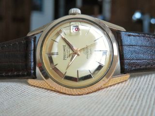 Vintage Swiss Precimax Precimaster Automatic Watch,  41j - Compressor Case,  Needs Tlc