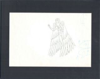 She - Ra Princess Of Power Animation Cell Drawing Filmation 1980s A12