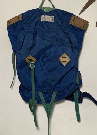Vintage Great Pacific Iron Backpack - Chouinard Equipment Blue 70 