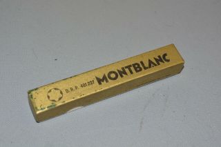 Box D.  R.  P.  Montblanc Stoffhaas Pencil - Year 1929