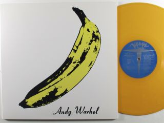 Velvet Underground & Nico Self Titled Verve V6 - 5008 Lp Vg,  Yellow Vinyl Reissue