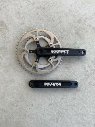 Vintage Race Face Turbine Forged Crankset Real Chainrings Cyclocross Light Use