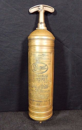 Pyrene Empty Fire Extinguisher 1 Quart B - 2 C - 2 Vintage Empty