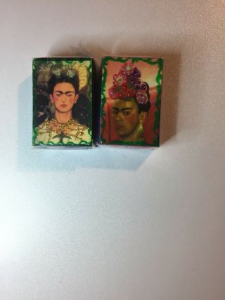 Freida Kahlo Rare 2 Boxes Of Wooden Matches Collector
