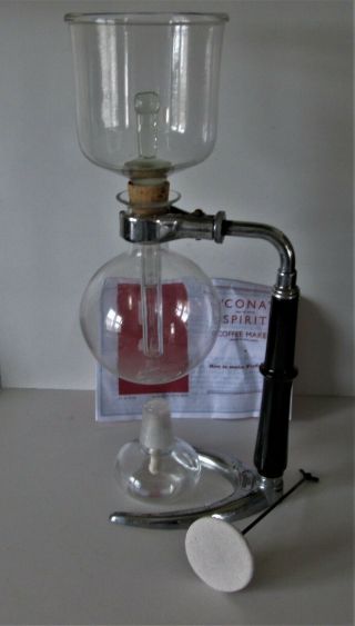 Cona Coffee Maker Number 2a Vintage Circa 1950`s 0.  85 Litre 1.  5 Pints Good Cond.