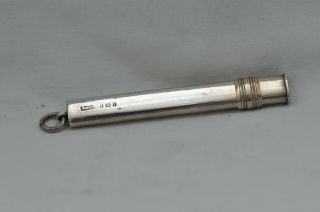 Lovely Rare Vintage Sampson Mordan Sterling Silver Carpenters Sliding Pencil