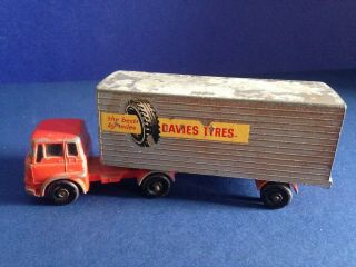 Matchbox Lesney Major Pack No 2 Bedford Tractor,  York Freightmaster Trailer