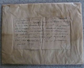 1739 York Document In Dutch With Names
