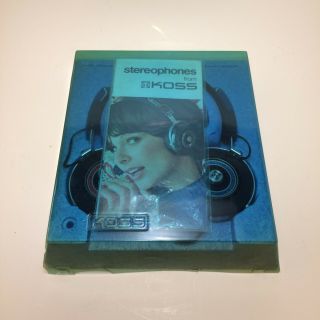 Vintage Koss Hv/1 Professional Stereophones Headphones