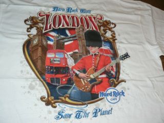 Hard Rock Cafe London T - Shirt With Tags Size Xl