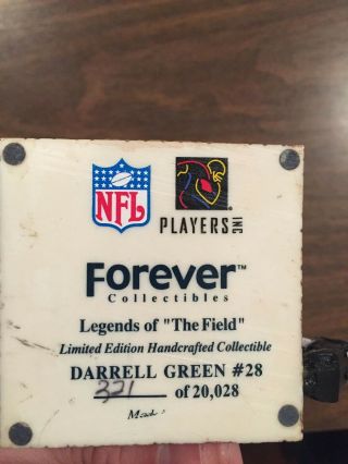 Limited Edition Darrell Green Redskins Bobblehead 3