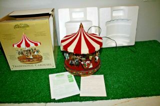 Mr.  Christmas Gold Label Traditional Carousel World 