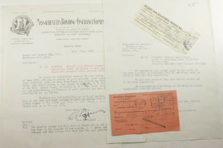 1928 Lamson Goodnow Massachusetts Bond & Insurance Boston Ma Ephemera P1101b