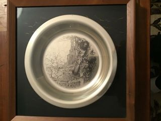 Sterling Silver Plate - Franklin James Wyeth - Brandywine Battlefield 2