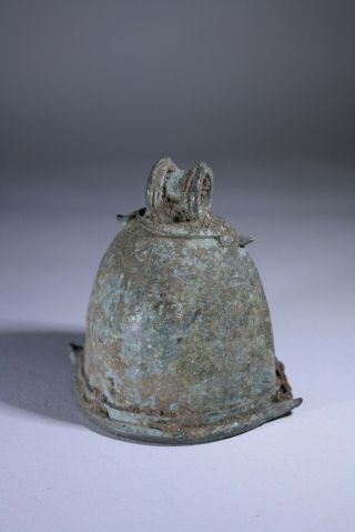 Antique Bronze Elephant Bell & Bear Ringer Indonesian Majapahit 929 - 1222
