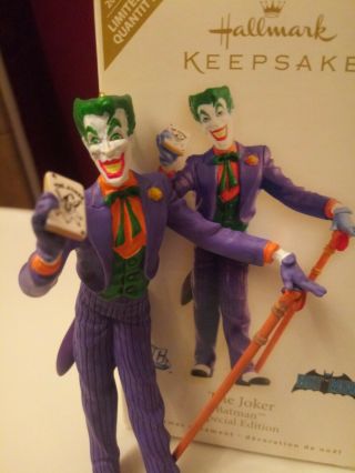" The Joker  2008 Limited Quantity,  Special Edition,  Hallmark Ornament