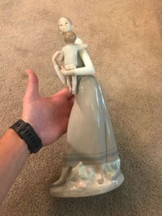 Lladro Figurine,  Mother And Son,  Collector