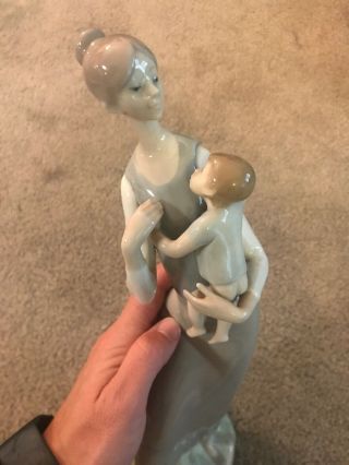 Lladro Figurine,  Mother And Son,  Collector 2