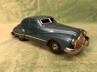 Gama - Patent 1940’s Schuco License Wind - Up Buick Tin Car – Us Zone Germany