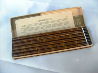 Complete Vintage Set 12 Scala Koh - I - Noor Hardtmuth Black Pencil
