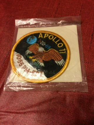 Apollo 11 Embroidered Patch Space Moon Landing