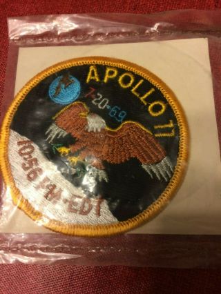 Apollo 11 Embroidered Patch Space Moon Landing 2