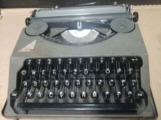 Hermes Baby Typewriter Paillard Switzerland Portable.  75235