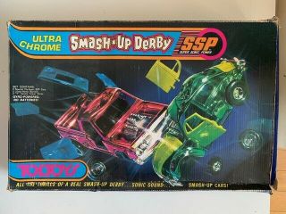Toltoys Ssp Ultra Chrome Racer Smash Up Derby Set