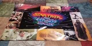 Star Trek The Wrath Of Khan 1982 Poster William Shatner 16.  5 X 11 Mag