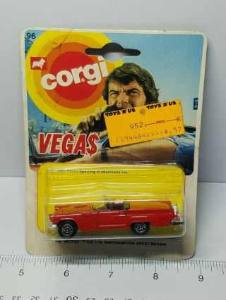 Vintage 1980 Corgi Vega$ Ford Thunderbird No.  96