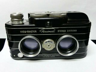 Vintage View - Master Personal Stereo Camera With Leather Case