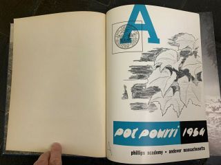 Pot Pourri 1954,  Phillips Academy Yearbook,  Andover Massachusetts