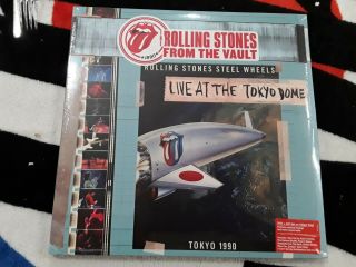 The Rolling Stones Live At Tokyo Dome 4 Lp Dvd Box Rare Limited Album