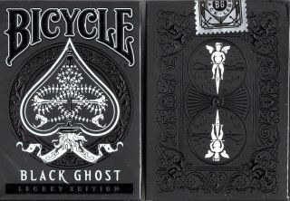 Black Ghost (legacy Edition) [bicycle] Playing Cards - Uspcc - Ellusionist