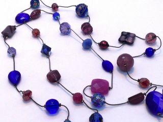Dabby Reid Handcrafted Fashion Floating bead Opera length Crystal 44 