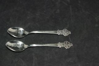 2 Rolex Souvenir Spoons Lucerne Bucherer Of Switzerland